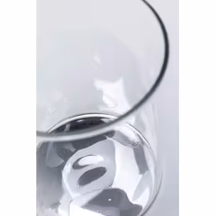 Szklanka ELECTRA 520 ml - transparentny/srebrny