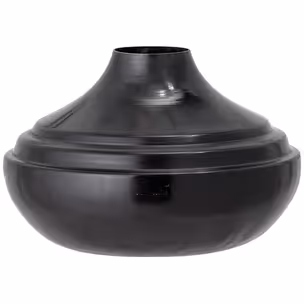 Wazon metalowy MARI 12x8 - czarny