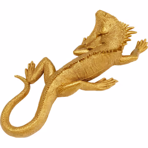 Dekoracja ścienna LIZARD - złoty