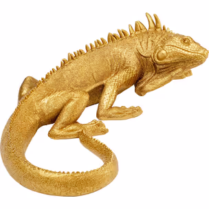 Dekoracja ścienna LIZARD - złoty