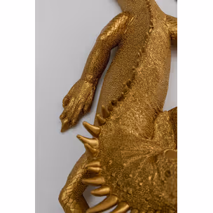 Dekoracja ścienna LIZARD - złoty