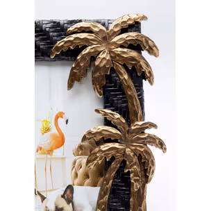 Ramka na zdjęcia PALM BEACH 21x24 - czarny/złoty