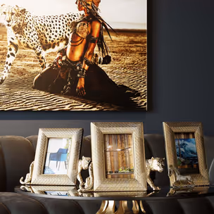 Ramka na zdjęcia LEOPARD 13x18 - złoty