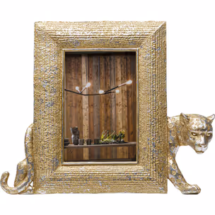 Ramka na zdjęcia LEOPARD 13x18 - złoty