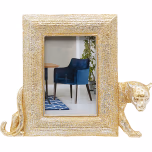 Ramka na zdjęcia LEOPARD 10x15 - złoty