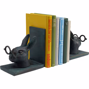 Podpórki na książki SMART RABBIT - grafitowy