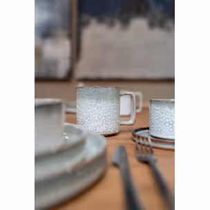 Kubek ceramiczny SKANDI 420 ml - szary