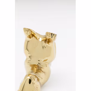 Figurka dekoracyjna YOGA BUNNY - złoty