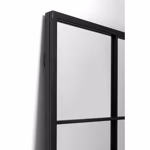 Lustro ścienne FINESTRA 90x180 - czarny