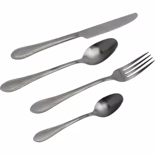 Zestaw 16 sztućców CUCINA - grafit mat