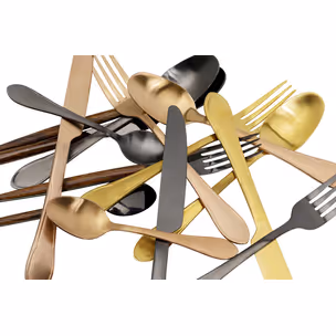 Zestaw 16 sztućców CUCINA - grafit mat