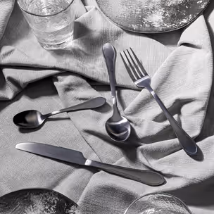 Zestaw 16 sztućców CUCINA - grafit mat