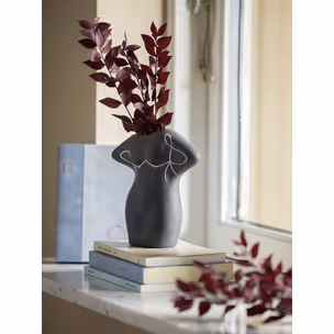 Wazon dekoracyjny LULU 14 cm - czarny