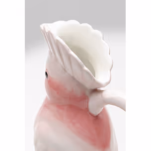 Karafka dekoracyjna EXOTIC BIRD - biały/różowy