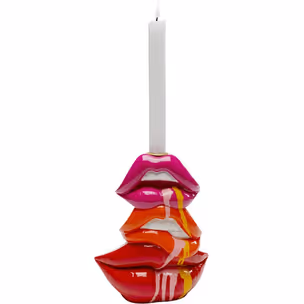Świecznik LIPS 21 cm - wielokolorowy