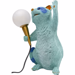 Lampa stołowa RACCOON - niebieski