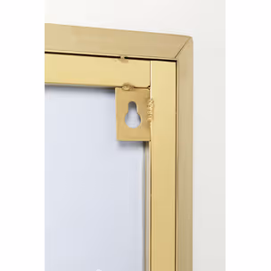 Lustro wiszące AREZZO BRASS 70x200 - złoty