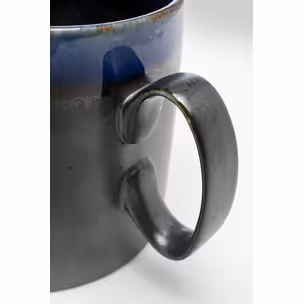 Kubek z uchem KASSANDRA 500 ml - czarny