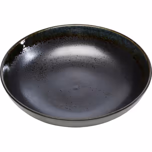 Talerz głęboki KASSANDRA 23 cm - czarny