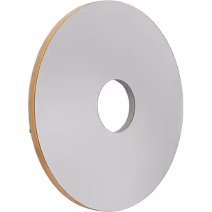 Lustro okrągłe wiszące CLEO 100 cm - dąb