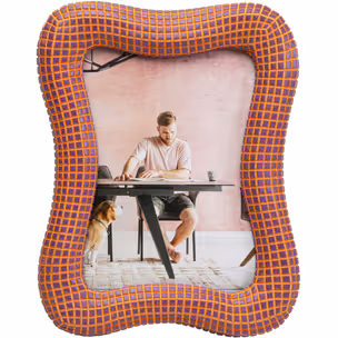 Ramka na zdjęcia WAVY 13x18 - pomarańczowy