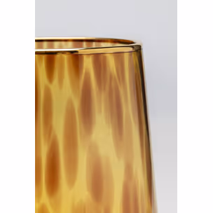 Kieliszek do wina CARAMEL 500 ml - brązowy/transparentny
