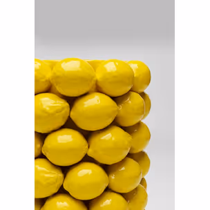 Wazon z porcelany LEMON JUICE 43 cm - żółty