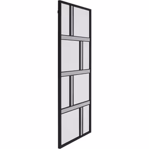 Lustro ścienne BRICK 71x182 - czarny