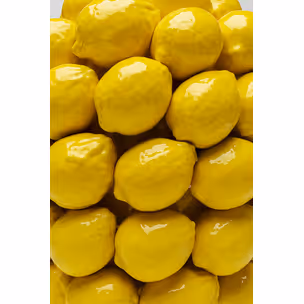Wazon z porcelany LEMON JUICE 40 cm - żółty