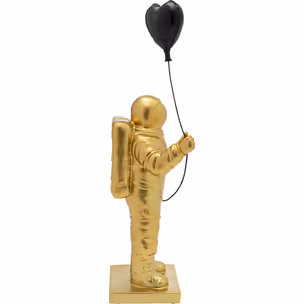 Figurka BALLOON ASTRONAUT - złoty