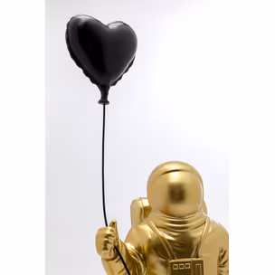 Figurka BALLOON ASTRONAUT - złoty