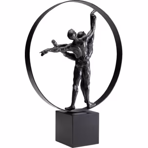 Figurka dekoracyjna DANCERS CIRCLE 45 - czarny
