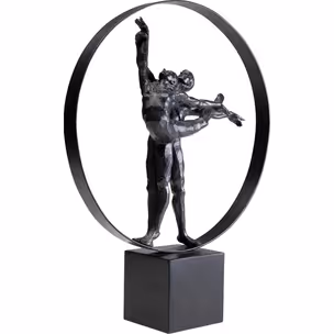 Figurka dekoracyjna DANCERS CIRCLE 45 - czarny