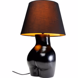 Lampa stołowa DONNA - czarny