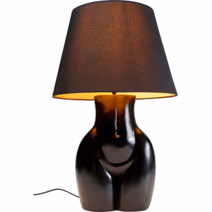 Lampa stołowa DONNA - czarny