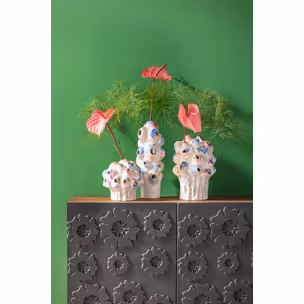 Wazon COLLINA COLORE 33 cm - wielokolorowy