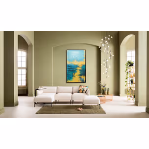 Obraz JARDIN BLUE 125x215