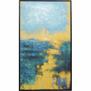 Obraz JARDIN BLUE 125x215
