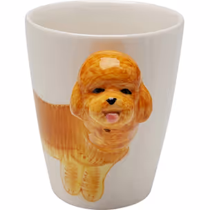 Kubek porcelanowy FUNNY ANIMAL POODLE