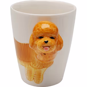 Kubek porcelanowy FUNNY ANIMAL POODLE