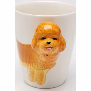 Kubek porcelanowy FUNNY ANIMAL POODLE