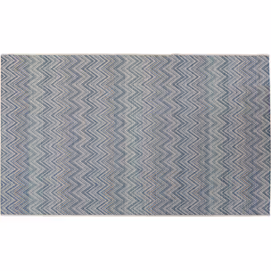 Dywan ogrodowy ZIGZAG 230x330 - niebieski