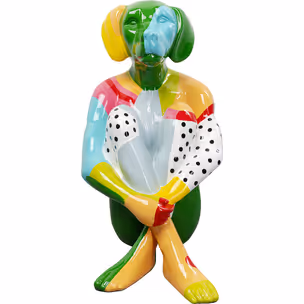 Figurka dekoracyjna GANGSTER DOG 80 - multikolor