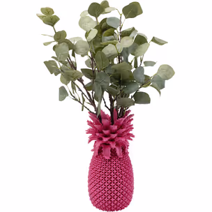 Wazon dekoracyjny PINEAPPLE - różowy