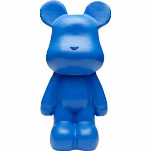 Figurka dekoracyjna BEAR 51 cm - niebieski