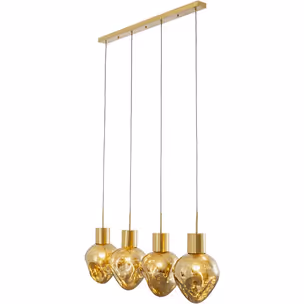Lampa wisząca SUPERNOVA AMBER 110 - złoty