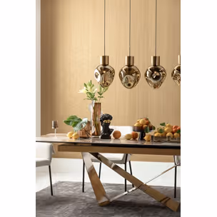 Lampa wisząca SUPERNOVA AMBER 110 - złoty