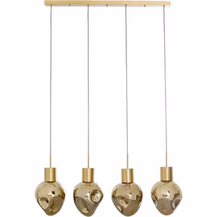 Lampa wisząca SUPERNOVA AMBER 110 - złoty