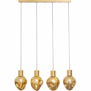 Lampa wisząca SUPERNOVA AMBER 110 - złoty