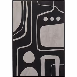 Obraz ARTISTIC BLACKYY 73x113